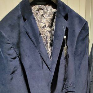 Men's Madison Velvet Blazer (B62)